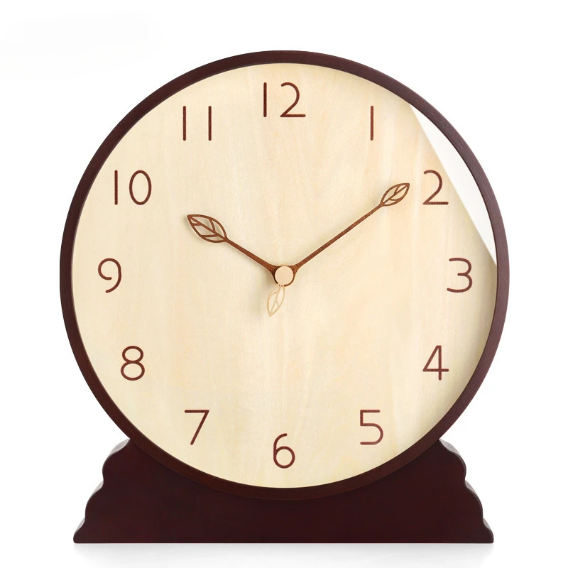 

Creative Living Room Clock Decorations, Household Desktop Modern Pendulum Clock Tabletop, Small Sitting Clock