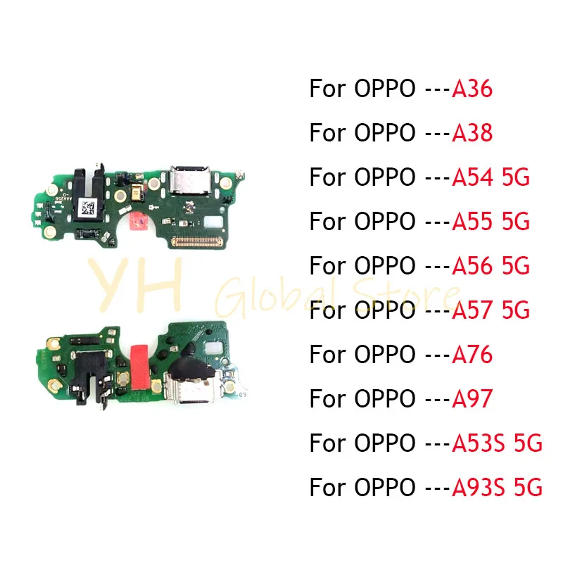For OPPO A97 A76 A57 A56 A55 A54 A38 A36 A53S A93S 5G USB Charging Dock Connector Port Board Flex Cable Repair Parts
For OPPO A97 A76 A57 A56 A55 A54 A38 A36 A53S A93S 5G USB Charging Dock Connector Port Board Flex Cable Repair Parts