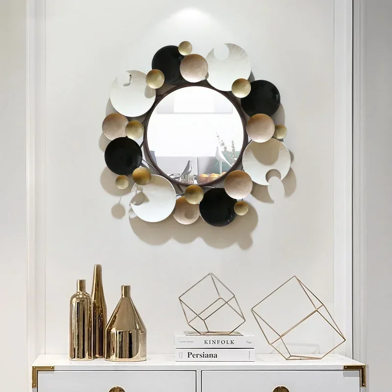 Minimalist Style Wall Decoration Mirror Background Wall Living Room Mirror Decoration Wall Hanging Wall Wrought Iron Mirror
Minimalist Style Wall Decoration Mirror Background Wall Living Room Mirror Decoration Wall Hanging Wall Wrought Iron Mirror