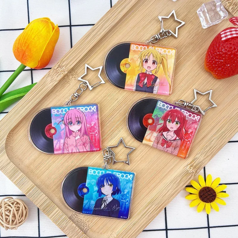 Yamada Ryo Gotoh Hitori Kita Ikuyo Ijichi Nijika Cartoon Key Chains Exquisite CD Record Style Fashion Jewelry Anime Enthusiasts
Yamada Ryo Gotoh Hitori Kita Ikuyo Ijichi Nijika Cartoon Key Chains Exquisite CD Record Style Fashion Jewelry Anime Enthusiasts