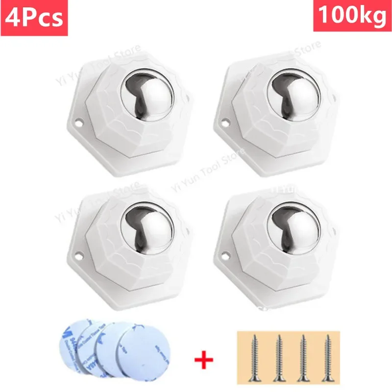 Self Adhesive Furniture Casters Wheels 360° Rotation Heavy Duty Pulley Stainless Steel Strong Load-bearing Universal Wheel
Self Adhesive Furniture Casters Wheels 360° Rotation Heavy Duty Pulley Stainless Steel Strong Load-bearing Universal Wheel