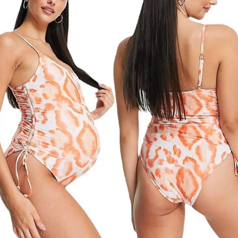 2023 New Fashion Belly Covering Loose Supporting Pregnant Women's Strap One Piece Spotted Swimwear
2023 New Fashion Belly Covering Loose Supporting Pregnant Women's Strap One Piece Spotted Swimwear