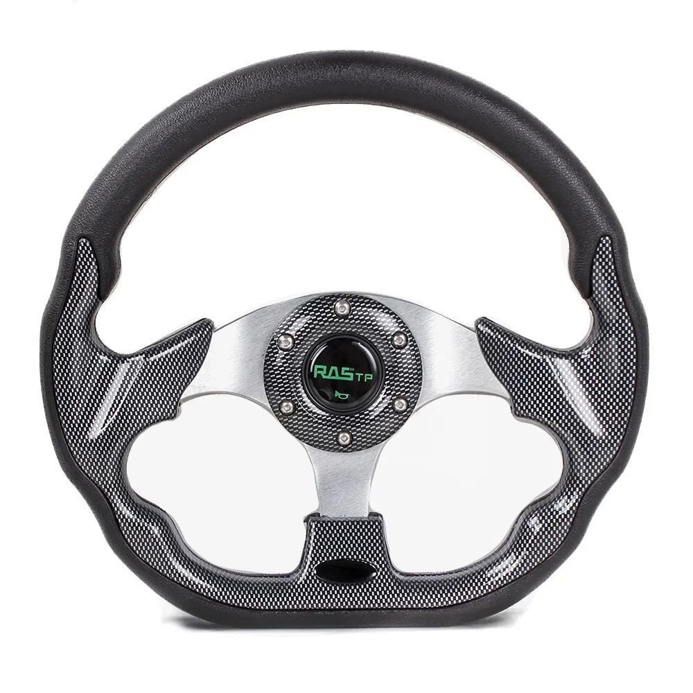 Universal 13 Inch PU Auto Racing Steering Wheels Drifting Sport Steering Wheel 6 Blots RS-STW018-TP
Universal 13 Inch PU Auto Racing Steering Wheels Drifting Sport Steering Wheel 6 Blots RS-STW018-TP
