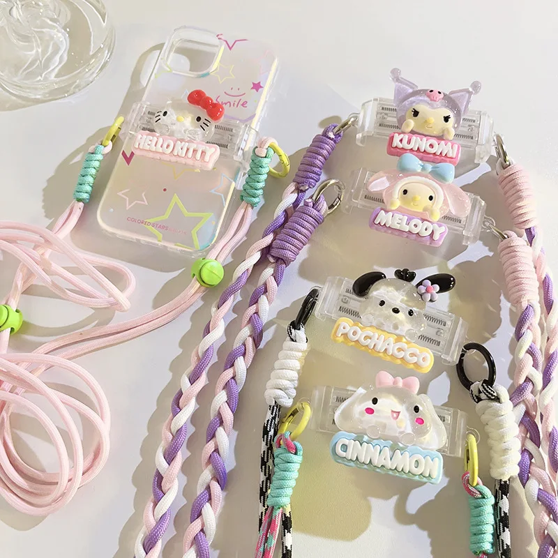 Kawaii Sanrio Anime Hello Kitty Pochacco Cinnamoroll Cute Cartoon Phone Case Back Clip Sweet Phone Lanyard Girly Heart
Kawaii Sanrio Anime Hello Kitty Pochacco Cinnamoroll Cute Cartoon Phone Case Back Clip Sweet Phone Lanyard Girly Heart