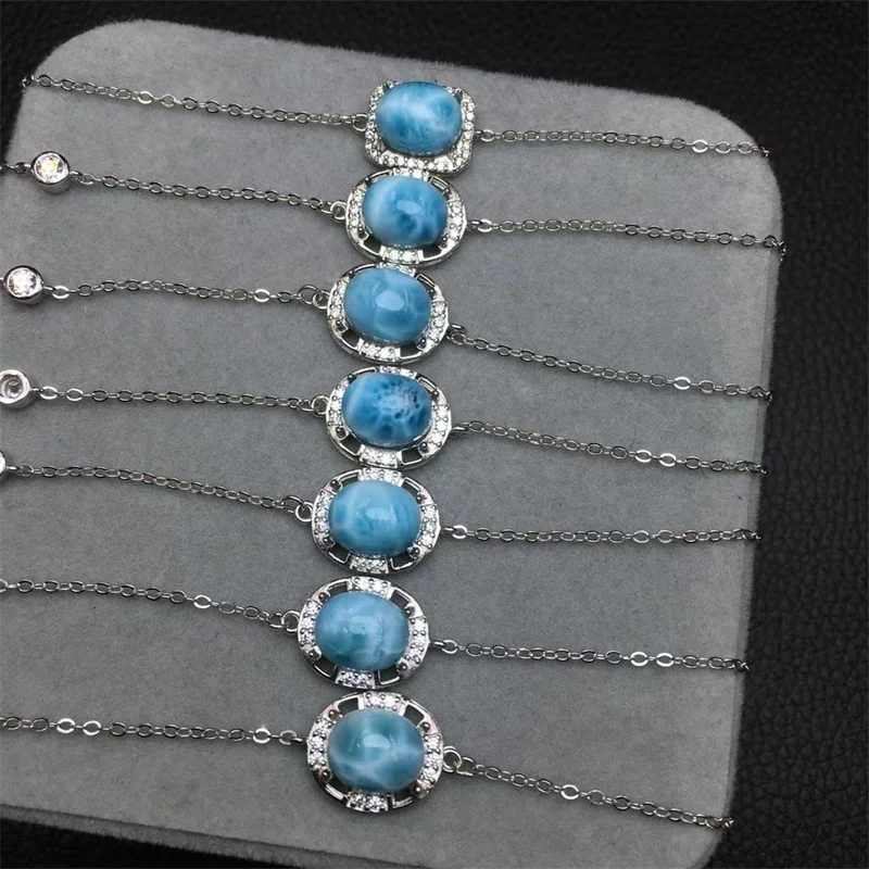S925 Natural Larimar Inlaid Bracelet Crystal Healing Gemstone For Women Fengshui Birthday Present Lover Gift 1pcs
S925 Natural Larimar Inlaid Bracelet Crystal Healing Gemstone For Women Fengshui Birthday Present Lover Gift 1pcs