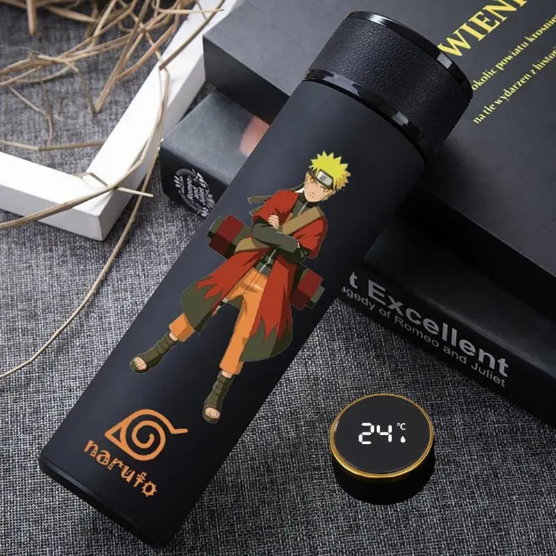 500Ml Cartoon Naruto Sasuke Kakashi Anime Smart Long-Lasting Thermostatic Cup Stainless Steel Thermos Cup Holiday Gifts
500Ml Cartoon Naruto Sasuke Kakashi Anime Smart Long-Lasting Thermostatic Cup Stainless Steel Thermos Cup Holiday Gifts