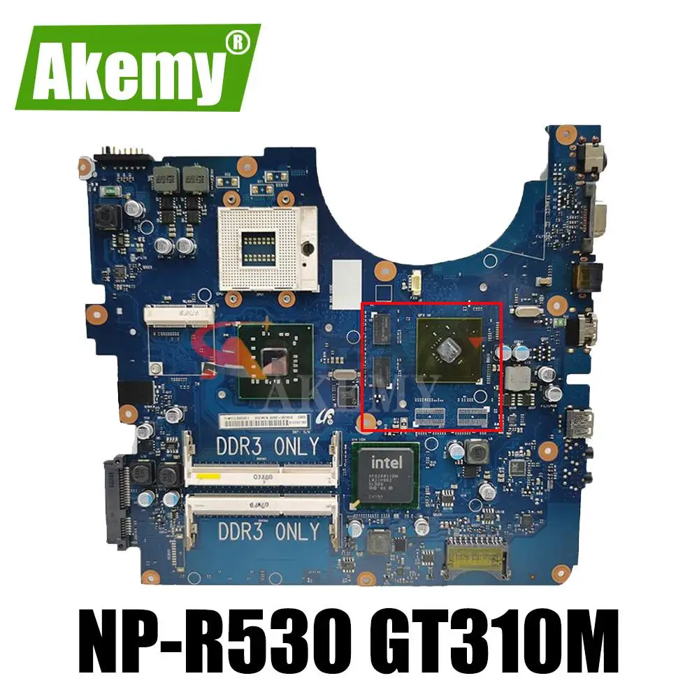 Akemy BA92-06345A BA92-06345B For Samsung NP-R530 R530 Laptop Motherboard DDR3 PM45 GT310M GPU
Akemy BA92-06345A BA92-06345B For Samsung NP-R530 R530 Laptop Motherboard DDR3 PM45 GT310M GPU