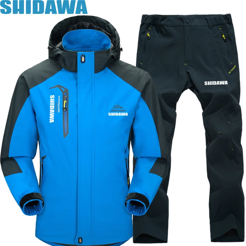 SHIDAWA Fishing Suits Men's Autumn Thin Waterproof Fishing Clothes Outdoor Sports Hiking Hooded Windproof Fishing Jackets Pants
SHIDAWA Fishing Suits Men's Autumn Thin Waterproof Fishing Clothes Outdoor Sports Hiking Hooded Windproof Fishing Jackets Pants