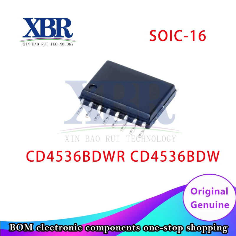 

5PCS CD4536BDWR CD4536BDW SOIC-16 Chip IC New Original Oscillators & Resonators