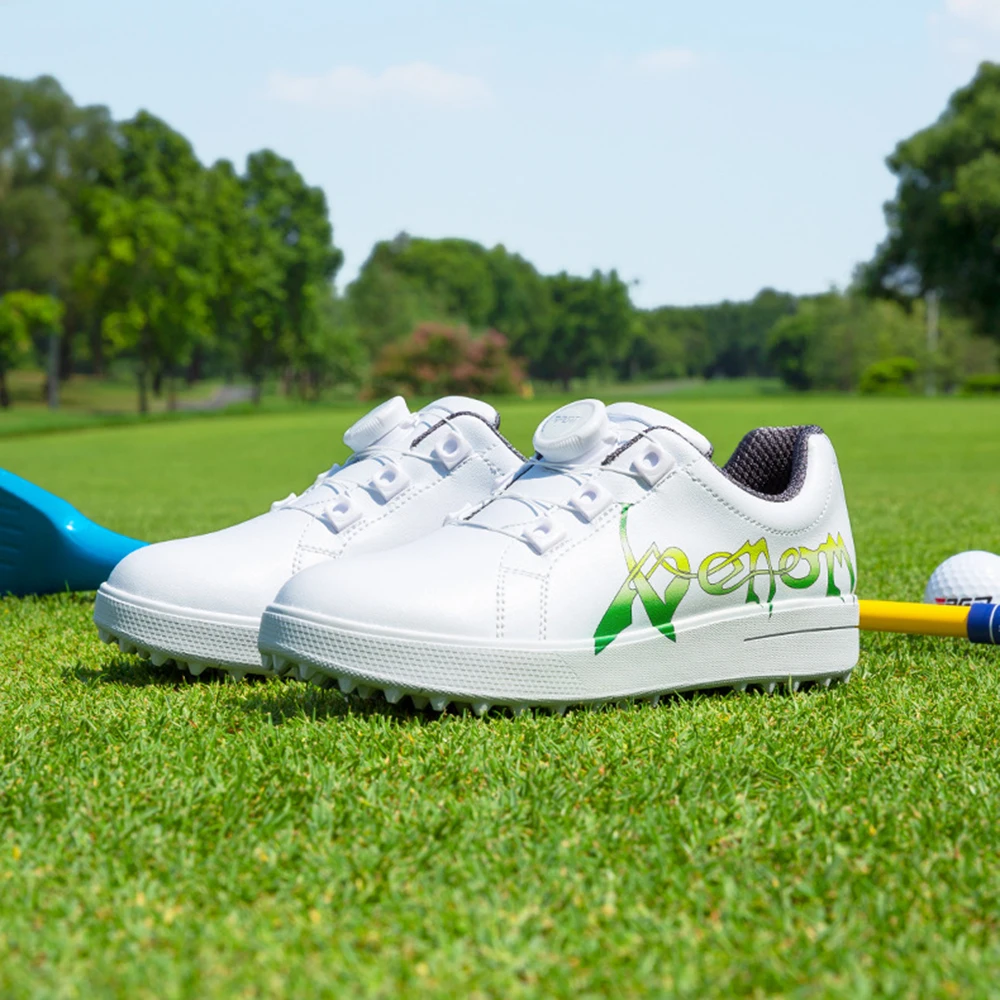 PGM Kids Golf Shoes Knob Shoelaces Anti-side Slip Waterproof Printing Boys And Girls Sports Breathable Soft Shoes
PGM Kids Golf Shoes Knob Shoelaces Anti-side Slip Waterproof Printing Boys And Girls Sports Breathable Soft Shoes