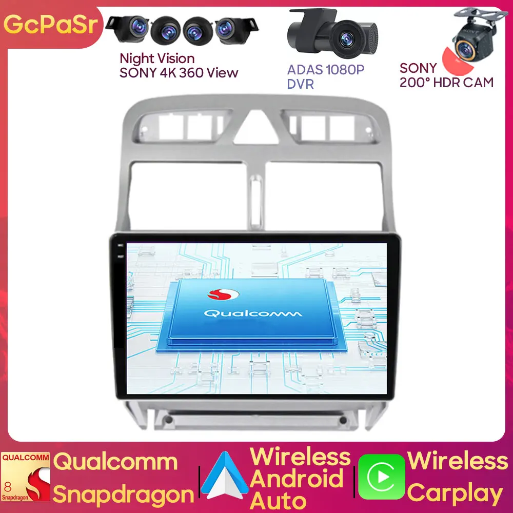 Qualcomm For Peugeot 307 307CC 307SW 2002 - 2013 Android Auto 4G Car Radio Video Player Navigation GPS 5G Wifi BT No 2Din DVD
Qualcomm For Peugeot 307 307CC 307SW 2002 - 2013 Android Auto 4G Car Radio Video Player Navigation GPS 5G Wifi BT No 2Din DVD