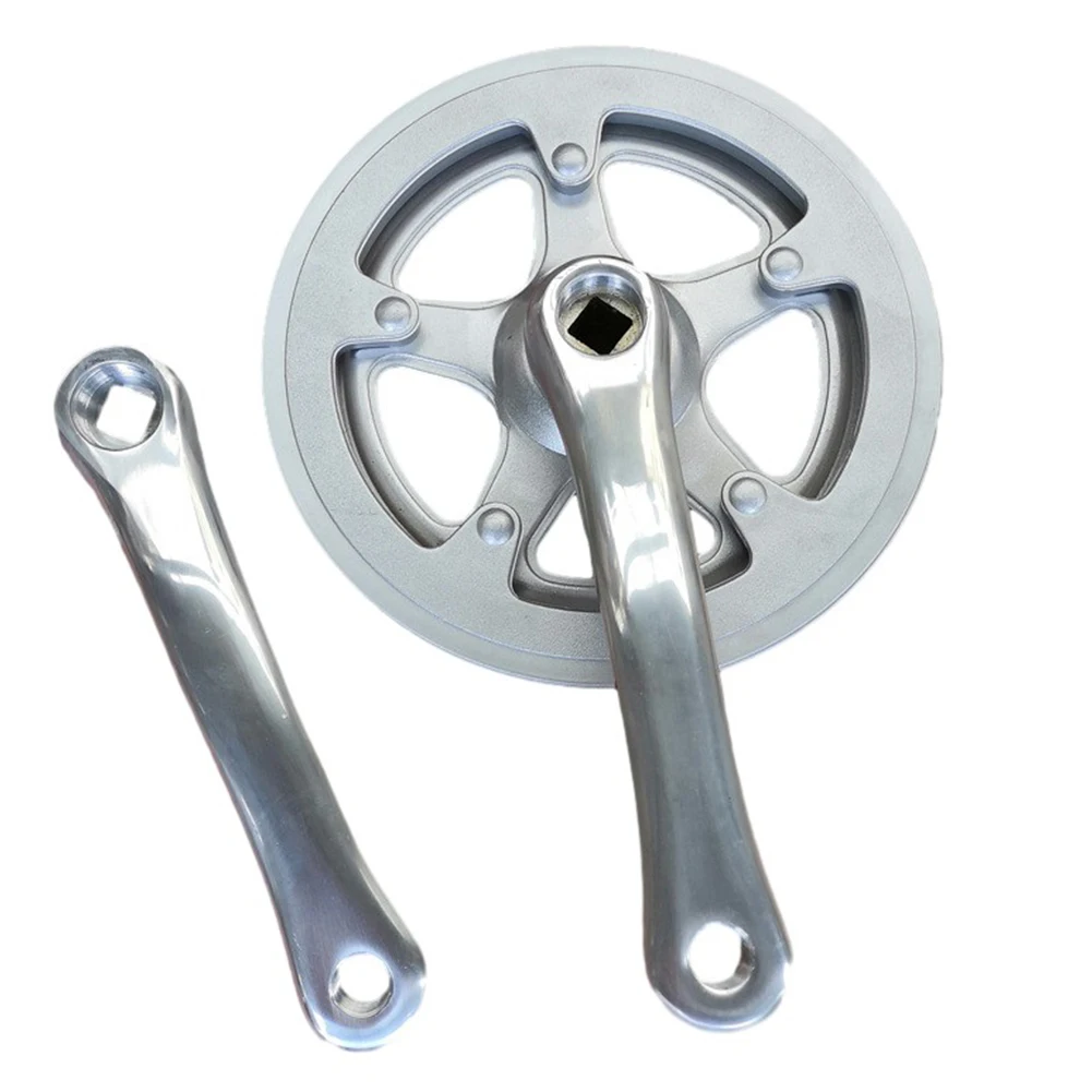 Single Speed Crankset 152MM 38T Chainwheel Einfach Zu Bedienen For Folding Bikes For Road Bikes Silver Druable
Single Speed Crankset 152MM 38T Chainwheel Einfach Zu Bedienen For Folding Bikes For Road Bikes Silver Druable