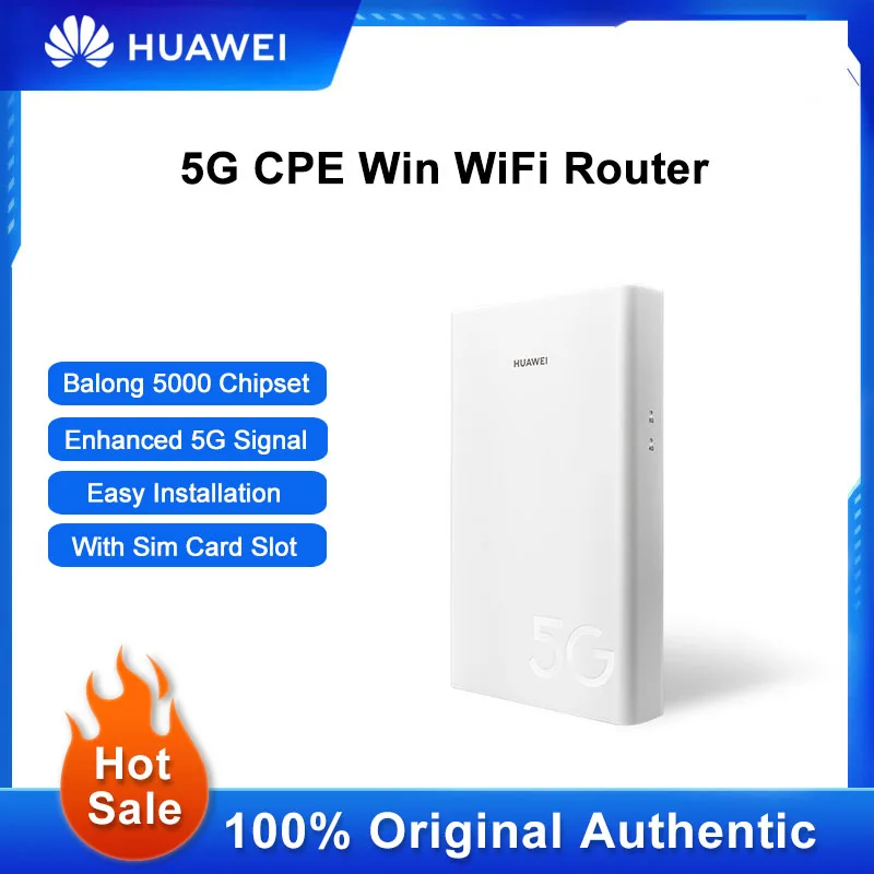 Unlocked Huawei 5G CPE Win Router H312-371 Outdoor WiFi Repeater 1.65Gbps 250Mbps Network Signal Amplifier With Sim Card Slot
Unlocked Huawei 5G CPE Win Router H312-371 Outdoor WiFi Repeater 1.65Gbps 250Mbps Network Signal Amplifier With Sim Card Slot