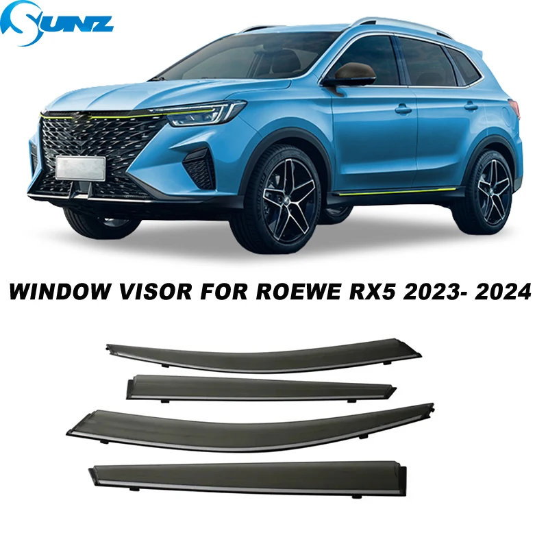 

Window Deflectors For Roewe RX5 MK3 2023 2024 Weathershield Weather Shield Door Visor Rain Side Window Protector Sun Rain Guard