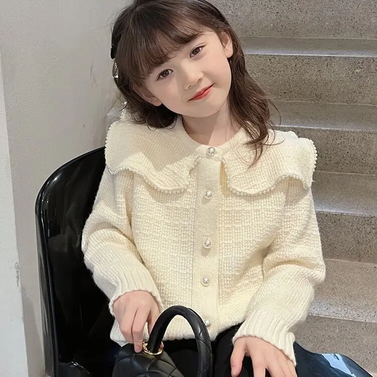 New Fashionable Long Sleeve Sweater for Girls Trendy Knitted Cardigan Jacket Kids Spring Autumn 2024 Children's Clothing Q625
New Fashionable Long Sleeve Sweater for Girls Trendy Knitted Cardigan Jacket Kids Spring Autumn 2024 Children's Clothing Q625