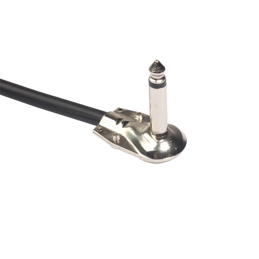 6.35mm Elbow Guitar Effect Pedal Cable 1/4 In Right Angle Jack Guitar Patch Lead 15CM For Pedalboards Audio Signal Transmission
6.35mm Elbow Guitar Effect Pedal Cable 1/4 In Right Angle Jack Guitar Patch Lead 15CM For Pedalboards Audio Signal Transmission