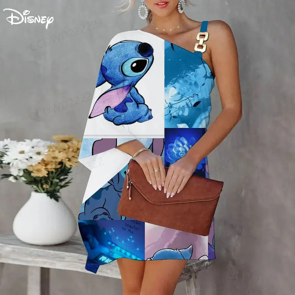 Elegant Dresses for Women Luxury Party Dress Stitch Diagonal Collar Album One-Shoulder Disney 2023 Evening Summer Woman Trendy
Elegant Dresses for Women Luxury Party Dress Stitch Diagonal Collar Album One-Shoulder Disney 2023 Evening Summer Woman Trendy