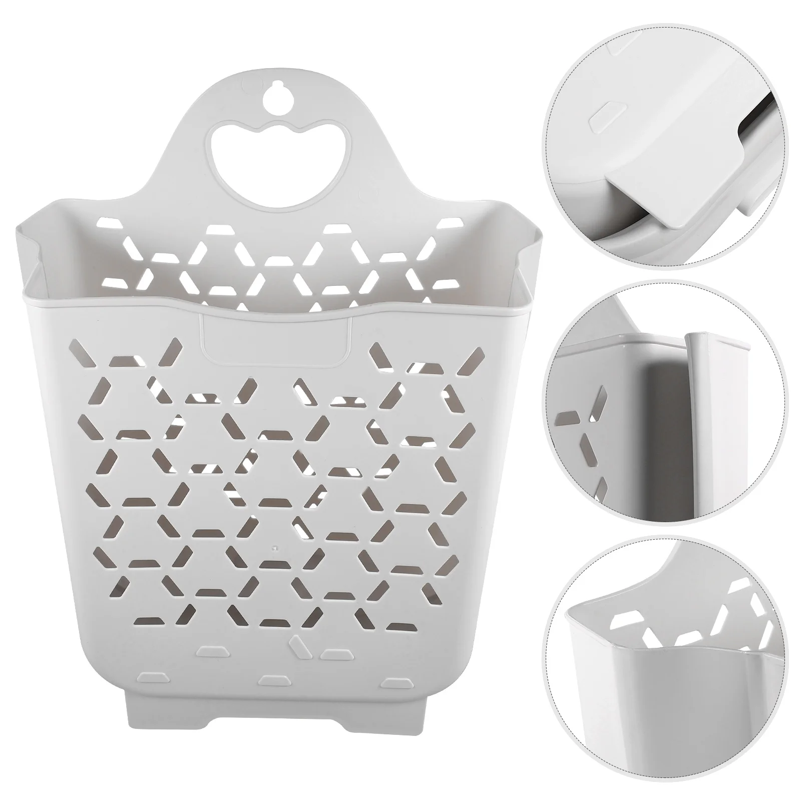 Collapsible Bathroom Laundry Basket Wall-mounted Dirty Clothes Storage Basket Collapsable Laundry Bag Bathroom Laundry Organizer
Collapsible Bathroom Laundry Basket Wall-mounted Dirty Clothes Storage Basket Collapsable Laundry Bag Bathroom Laundry Organizer