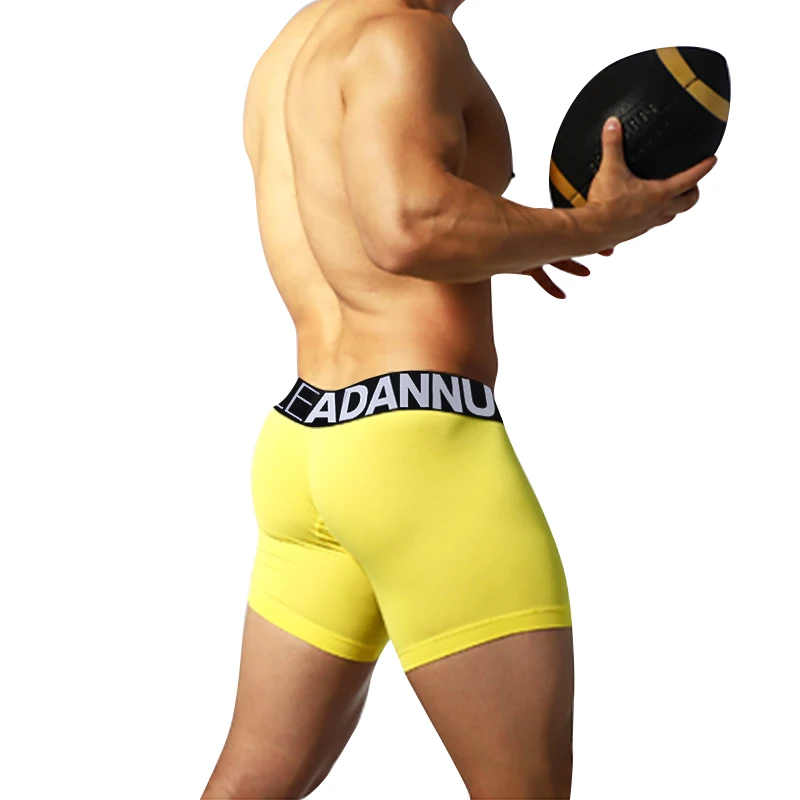 

High Quality Underwear Man Sexy Men Boxer Underpants Cotton New Long Panties Boxers Hombre Cueca Male Boxershorts M-XXL