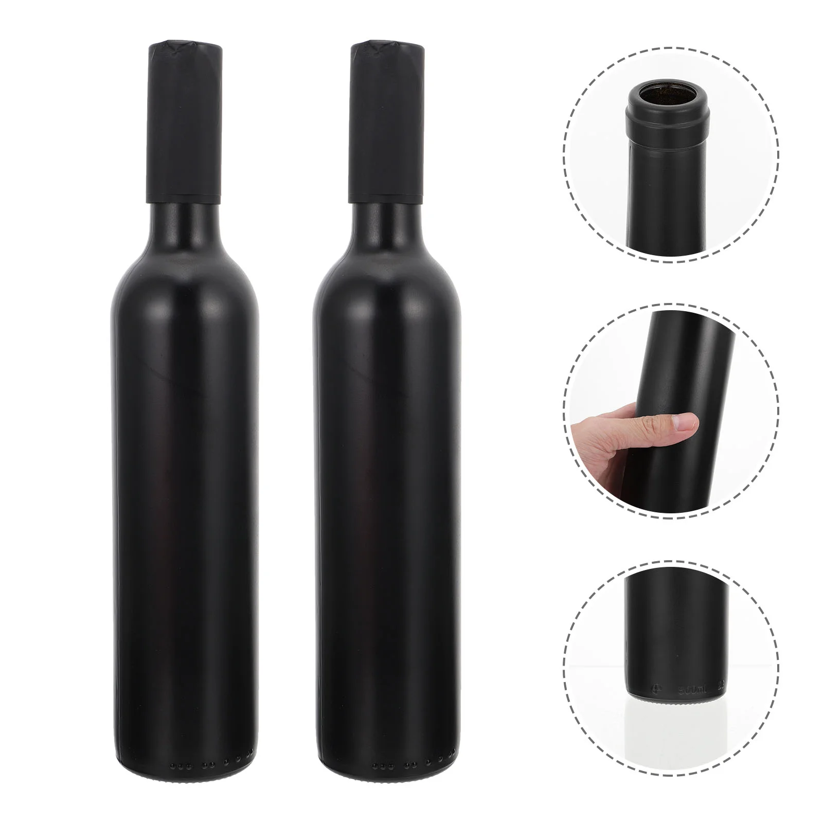 2 Pcs Bottle Empty Bottles Vase Filling Storage Subpackage Red Home with Stoppers Portable
2 Pcs Bottle Empty Bottles Vase Filling Storage Subpackage Red Home with Stoppers Portable