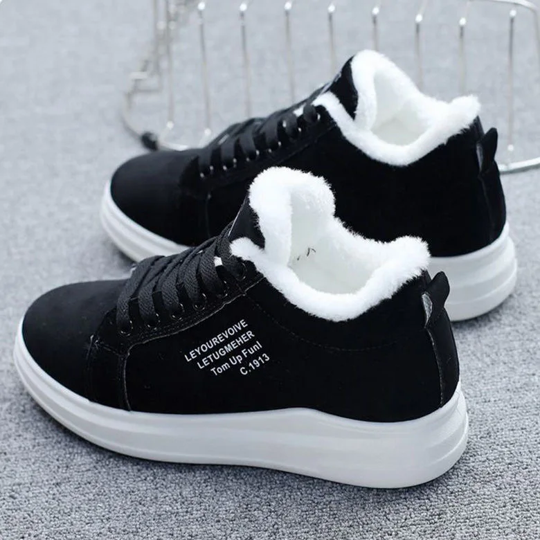 2023 New Women's Shoes Winter Women Sneaker Shoes Warm Fur Plush Lady Casual Shoes Lace Up Keep Warm Thick Bottom Sneakers
2023 New Women's Shoes Winter Women Sneaker Shoes Warm Fur Plush Lady Casual Shoes Lace Up Keep Warm Thick Bottom Sneakers