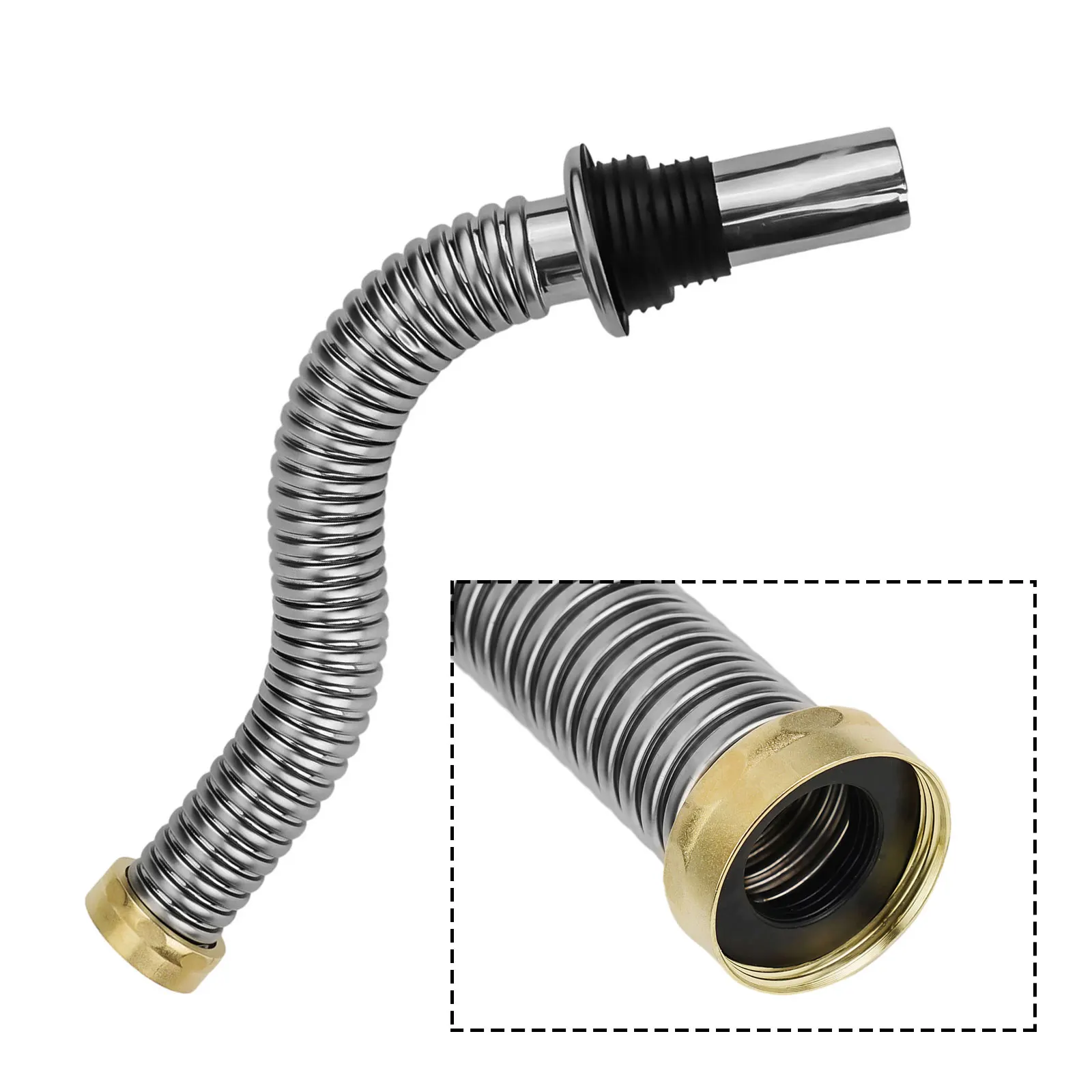 Upgrade Your Sink Performance Stainless Steel Sink Drain Hose Flexible and Heat Resistant 40/60cm Length Silver
Upgrade Your Sink Performance Stainless Steel Sink Drain Hose Flexible and Heat Resistant 40/60cm Length Silver