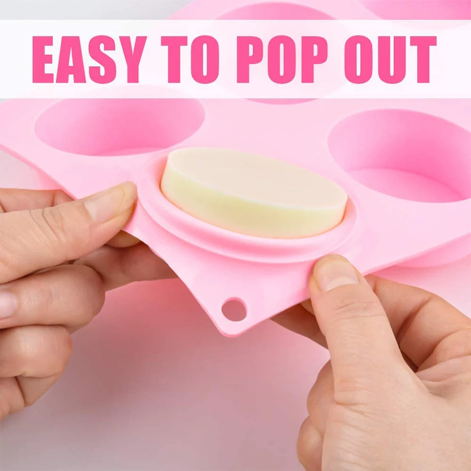 Generic ( Color 120)SJ 9 Types Half Sphere/Flat Round Silicone Mold