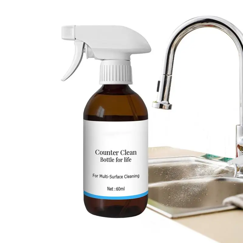 Multifunctional Cleaner 60ml Effective Kitchen Cleaning Mist For Countertop Stubborn Grease & Grime Remover Universal Heavy Oil 
Multifunctional Cleaner 60ml Effective Kitchen Cleaning Mist For Countertop Stubborn Grease & Grime Remover Universal Heavy Oil