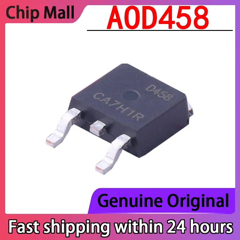 10PCS Brand New Original AOD458 Silk Screen D458 Packaging TO-252 MOSFET Genuine
10PCS Brand New Original AOD458 Silk Screen D458 Packaging TO-252 MOSFET Genuine