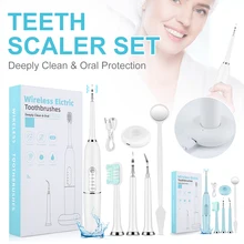 Plaque Remover Electric Ultrasonic Teeth Cleaner with 5 Modes Dental Tartar Remover Oral Care for Adults New Hot
Plaque Remover Electric Ultrasonic Teeth Cleaner with 5 Modes Dental Tartar Remover Oral Care for Adults New Hot