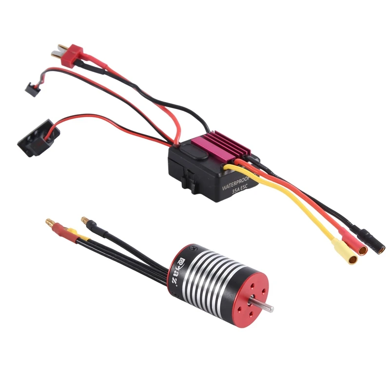 Водонепроницаемый бесщеточный двигатель с 30A ESC Комбинированный набор для 1/8 1/10 1/12 RC Crawler Car Truck
Водонепроницаемый бесщеточный двигатель с 30A ESC Комбинированный набор для 1/8 1/10 1/12 RC Crawler Car Truck