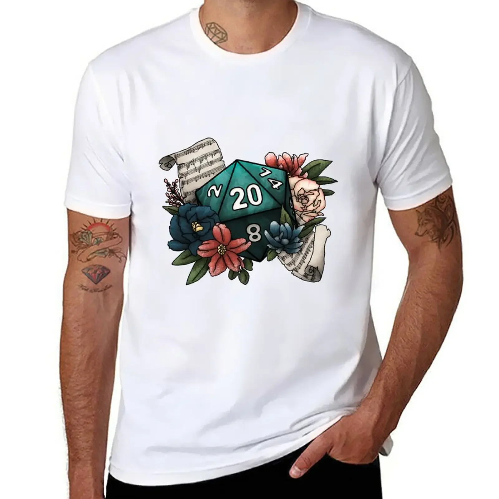 Bard Class D20 - Tabletop Gaming Dice T-Shirt for a boy tops sports fans black t shirts for men
Bard Class D20 - Tabletop Gaming Dice T-Shirt for a boy tops sports fans black t shirts for men