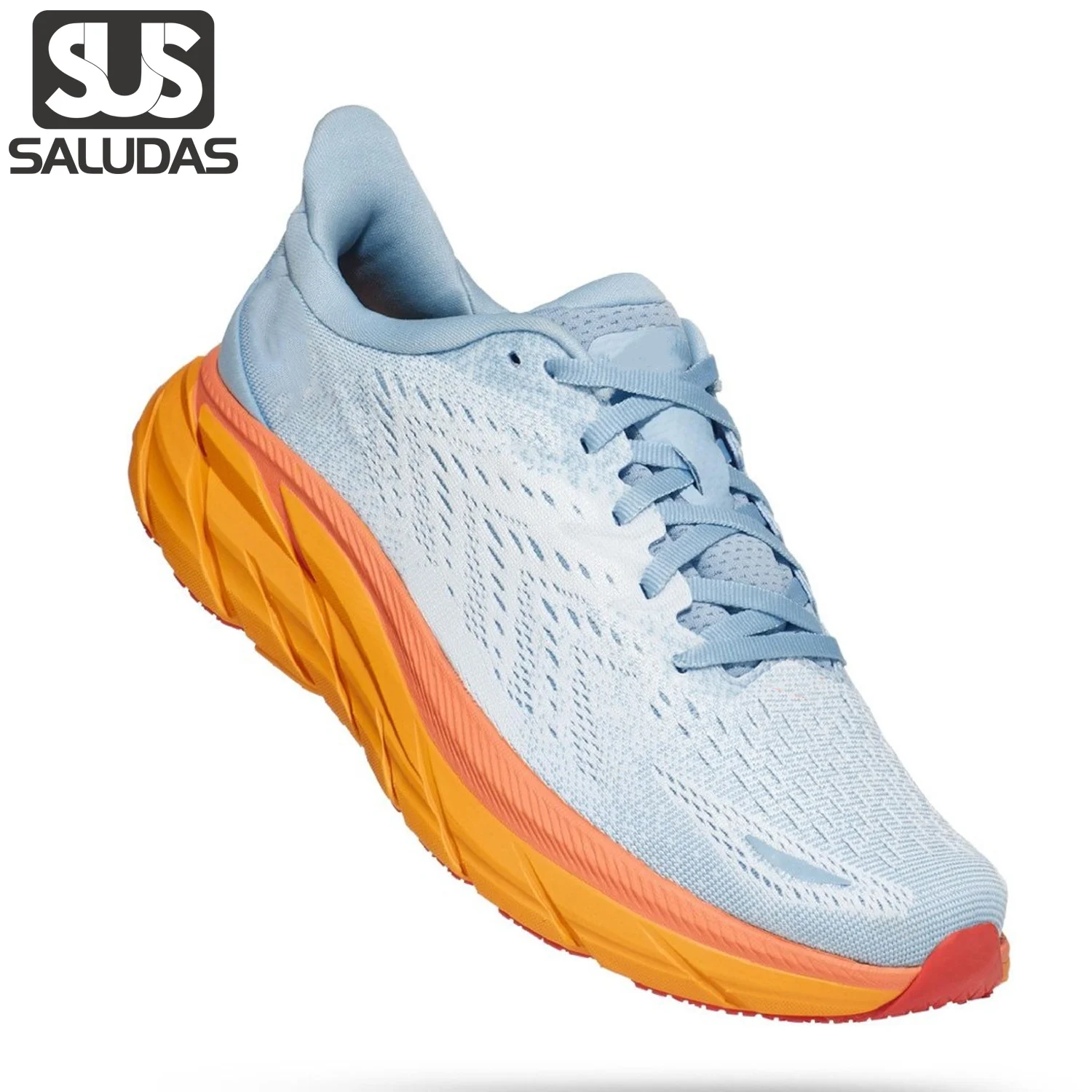 

SALUDAS Clifton 8 Running Shoes Men and Women Casual Tennis Shoes Soft-Soled Stretch Outdoor Road Marathon Running Sneakers