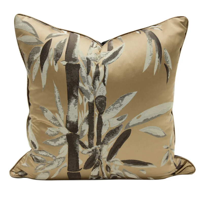 Chinese Style Bamboo Cushion Cover Luxury Room Decorative Pillow Case Golden Artistic Deco Sofa Chair Bedding Coussin
Chinese Style Bamboo Cushion Cover Luxury Room Decorative Pillow Case Golden Artistic Deco Sofa Chair Bedding Coussin