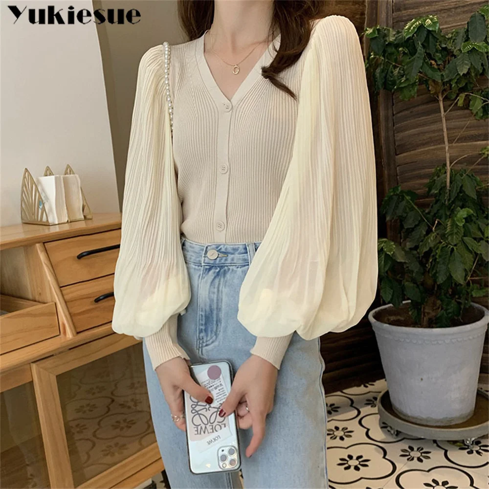Elegant Women's summer blouses casual lantern sleeve knitted woman tops women shirt blouse blusas blusa top female mujer
Elegant Women's summer blouses casual lantern sleeve knitted woman tops women shirt blouse blusas blusa top female mujer