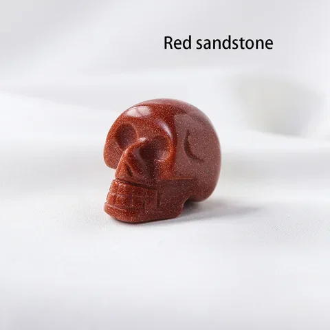 Multiple materials 1Inch Mini crystal skull Skull gem crafts Hand carved ornaments For jewelry making
Multiple materials 1Inch Mini crystal skull Skull gem crafts Hand carved ornaments For jewelry making