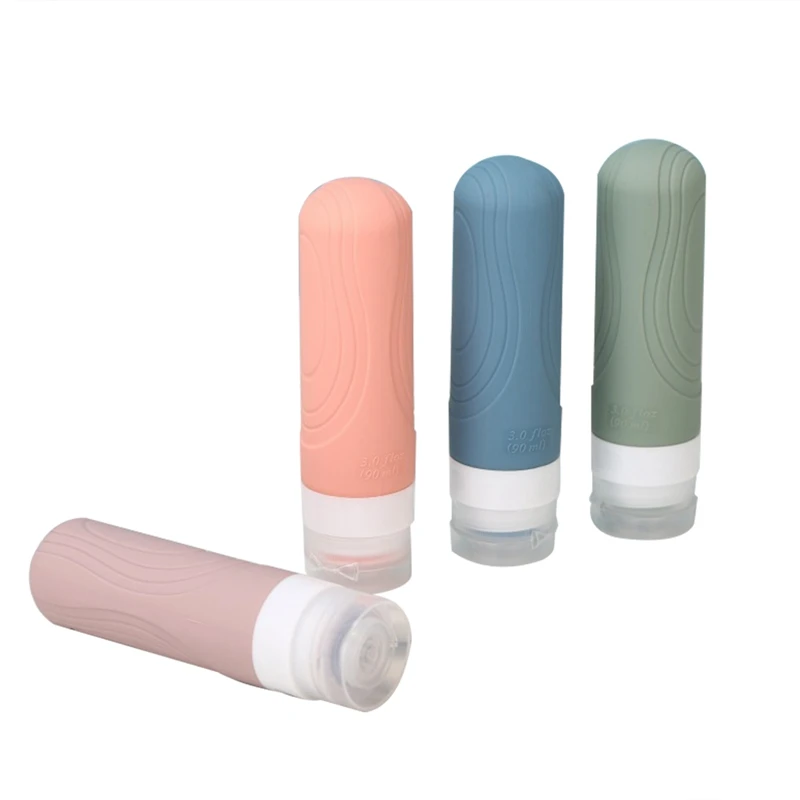 4 Pcs Approved Travel Size Containers 3Oz Portable Traveling Size Liquid Containers Kit Silica Gel
4 Pcs Approved Travel Size Containers 3Oz Portable Traveling Size Liquid Containers Kit Silica Gel