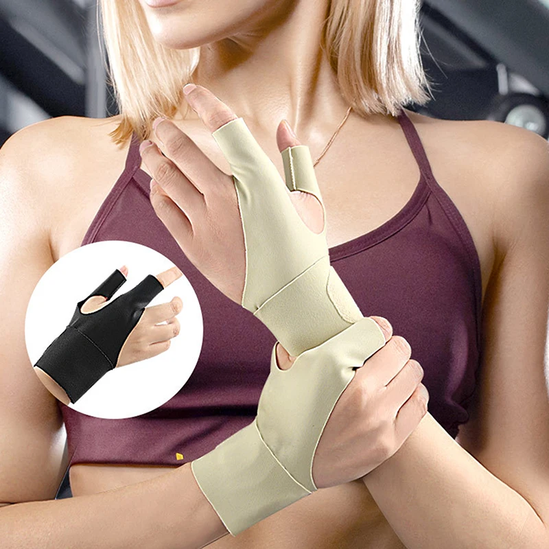

Breathable and adjustable fixed support sports finger and wrist guards Pain Relief Hands Care Arthritis Therapy Corrector Guard