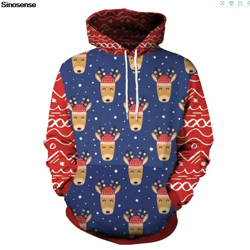 Men Women Reindeer Ugly Christmas Sweater 3D Novelty Printed Tacky Xmas Hoodies Sweatshirts Pullover Holiday Party Jumper Tops
Men Women Reindeer Ugly Christmas Sweater 3D Novelty Printed Tacky Xmas Hoodies Sweatshirts Pullover Holiday Party Jumper Tops