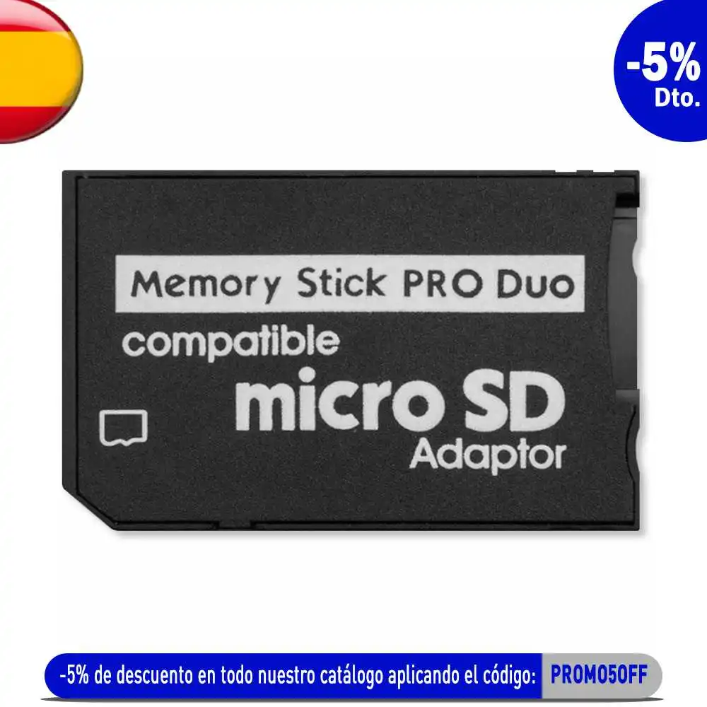 Переходник с одного слота Micro SD/TF до 64 Гб на MS Memory Stick Pro Duo черный конвертер для