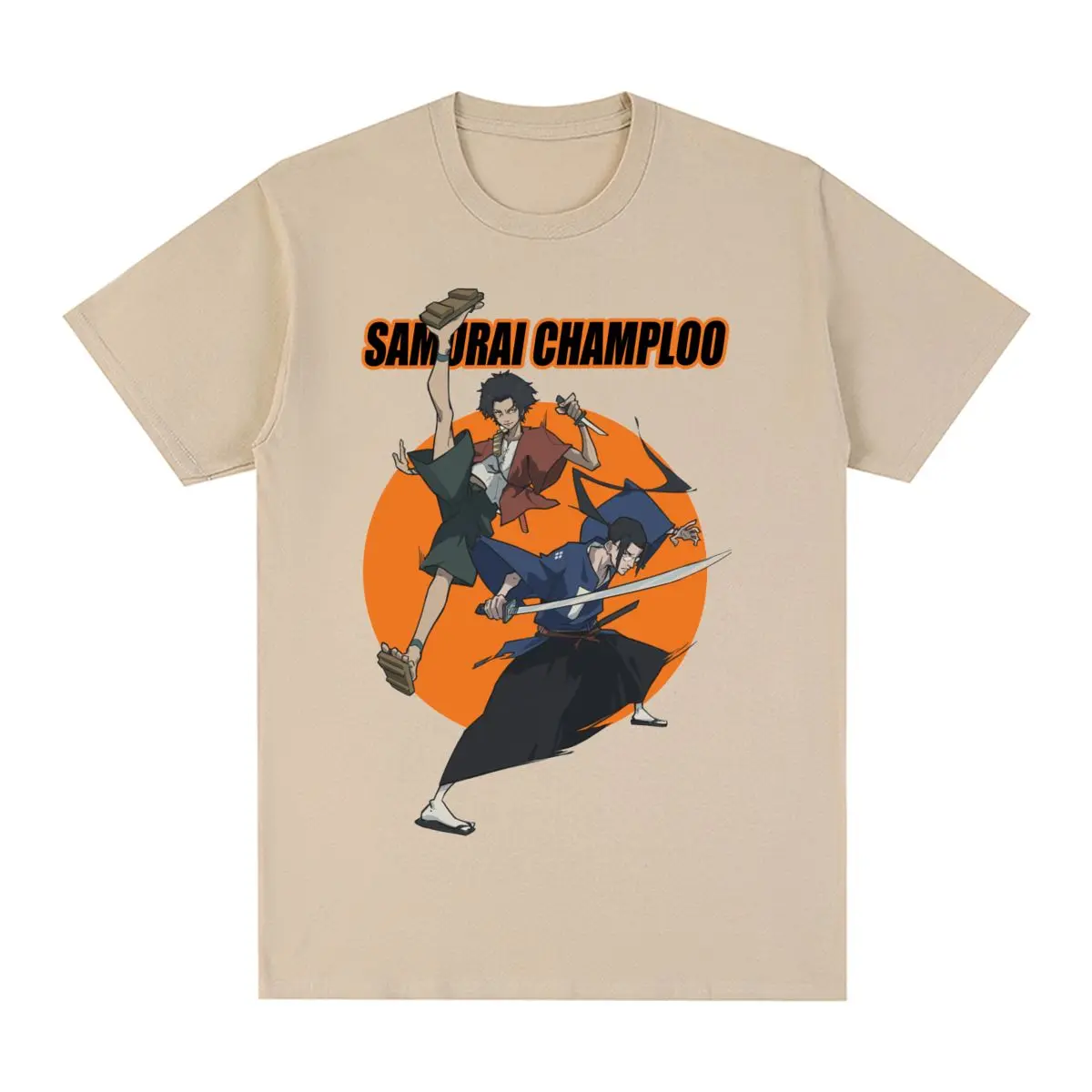 Samurai Champloo Vintage T-shirt Mugen Japan Anime Cotton Men T shirt New Tee Tshirt Womens Tops
Samurai Champloo Vintage T-shirt Mugen Japan Anime Cotton Men T shirt New Tee Tshirt Womens Tops