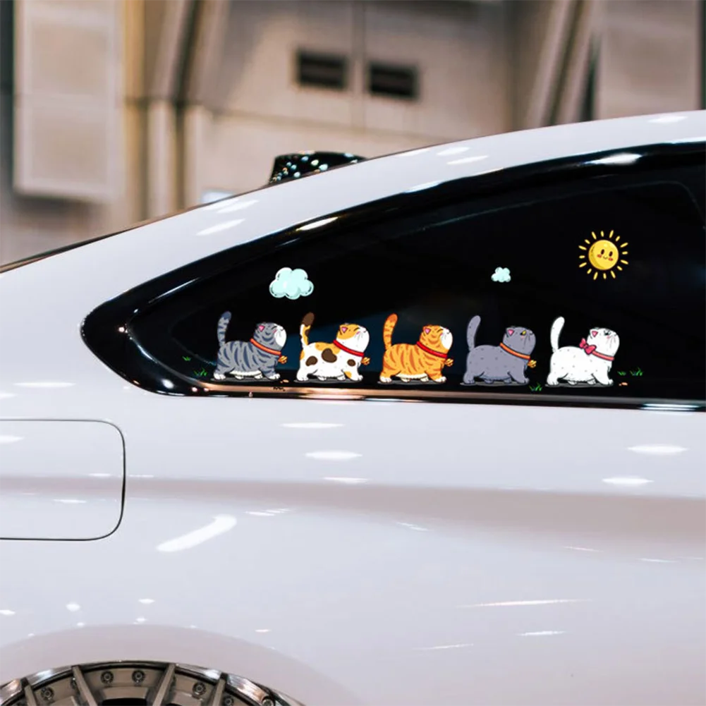 Funny Five Cats Walking Car Sticker Car Body Creative Decals Animal Styling Stickers Car Computer Home Glass Stickers Decoration
Funny Five Cats Walking Car Sticker Car Body Creative Decals Animal Styling Stickers Car Computer Home Glass Stickers Decoration
