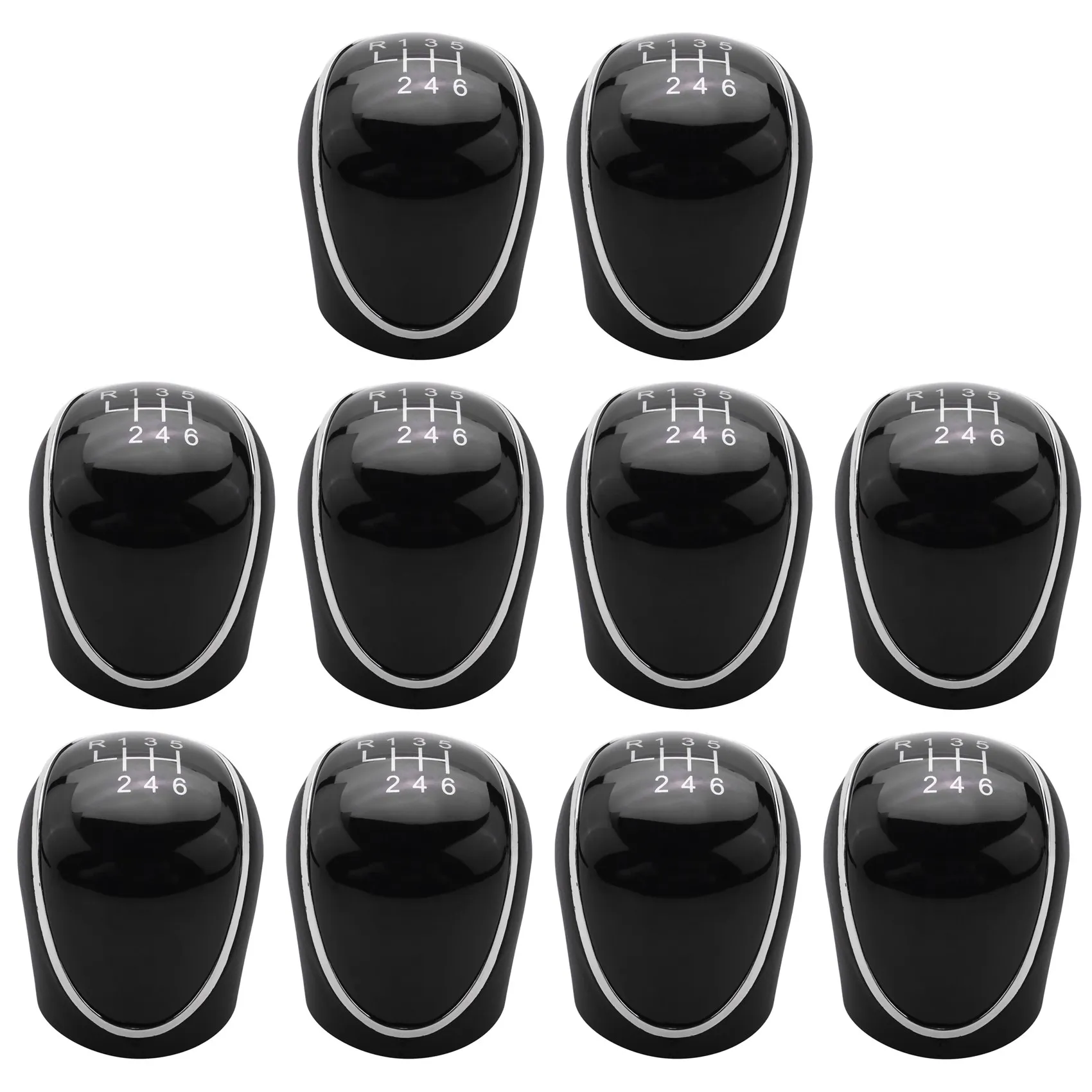 10X 6 Speed Car PU Leather Gear Shift Knob Shift Lever for Ford Mondeo IV S-MAX C-MAX Transit Focus MK3 MK4 Kuga
10X 6 Speed Car PU Leather Gear Shift Knob Shift Lever for Ford Mondeo IV S-MAX C-MAX Transit Focus MK3 MK4 Kuga