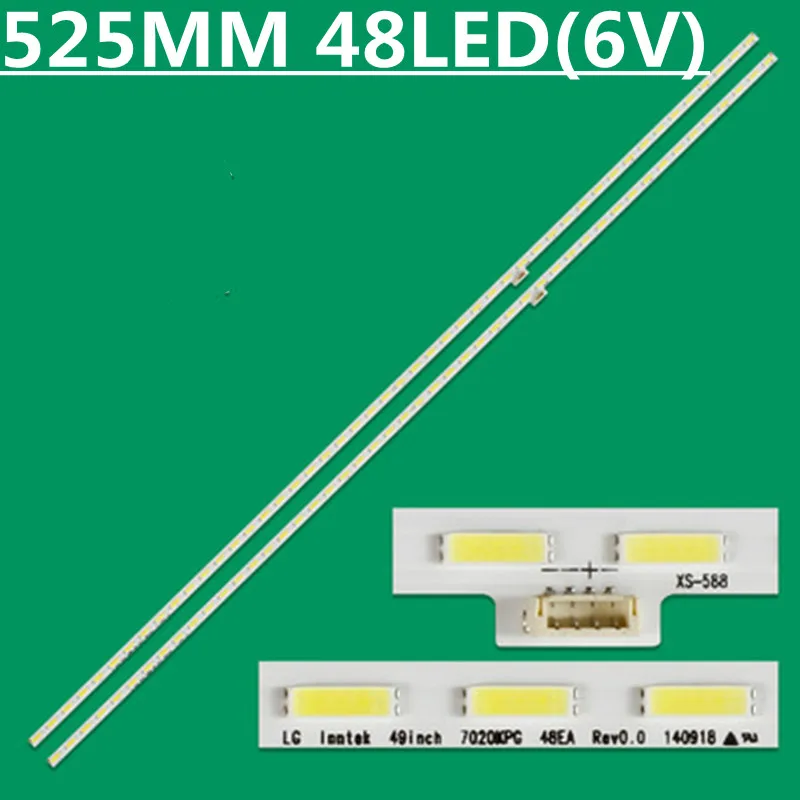 LED Backlight Strip 48lamp For 75.P3B21G001 Innotek 49inch 7020PKG 48EA Rev0.0 SYV494 KD-49X8300C XBR-49X830C XBR-49X837C
LED Backlight Strip 48lamp For 75.P3B21G001 Innotek 49inch 7020PKG 48EA Rev0.0 SYV494 KD-49X8300C XBR-49X830C XBR-49X837C