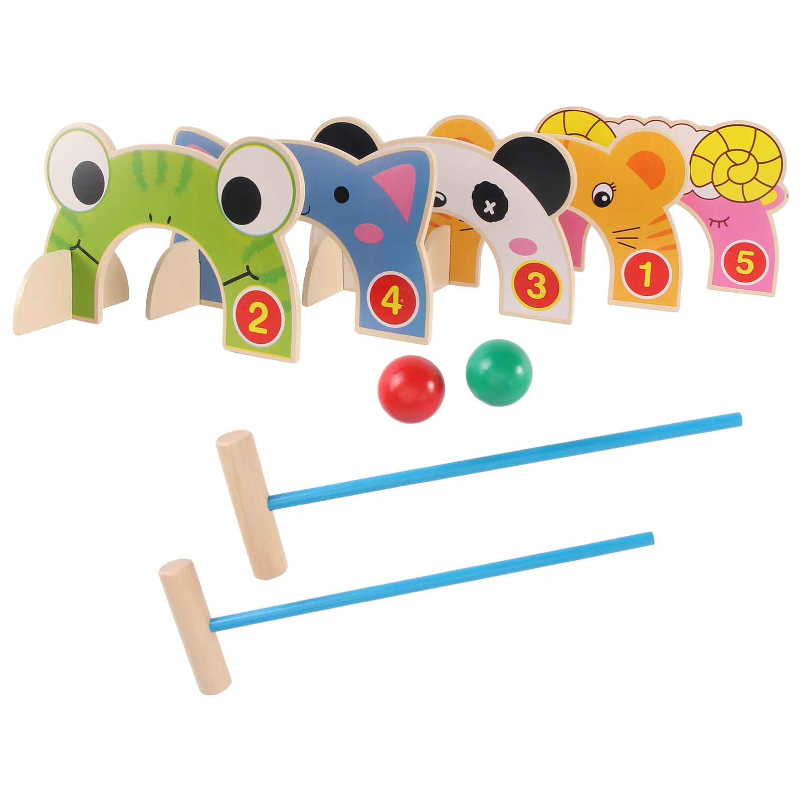 Cartoon Croquet Toy Animal Gate Ball Croquet Toy Parent-child Outside Interactive Toy kid Lawn beach game funny Croquet Toy
Cartoon Croquet Toy Animal Gate Ball Croquet Toy Parent-child Outside Interactive Toy kid Lawn beach game funny Croquet Toy