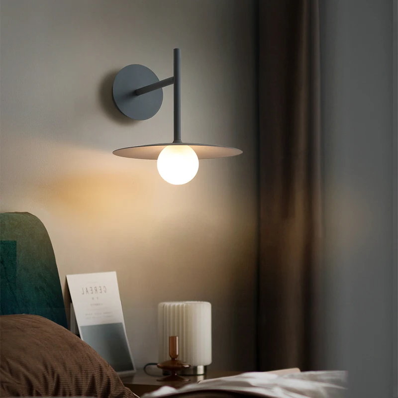 Nordic bedroom bedside minimalist wall lamp designer industrial style creative living room background aisle staircase lamp
Nordic bedroom bedside minimalist wall lamp designer industrial style creative living room background aisle staircase lamp