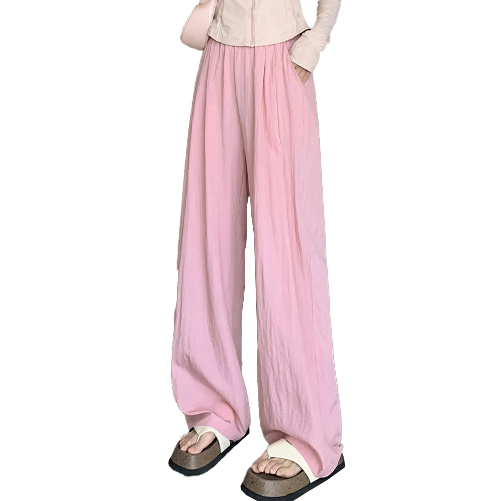 High Waist Pants Pants High-waisted Long Pants Loose Microelasticity Polyester Slim-fit Slouchy Straight-leg Pants
High Waist Pants Pants High-waisted Long Pants Loose Microelasticity Polyester Slim-fit Slouchy Straight-leg Pants