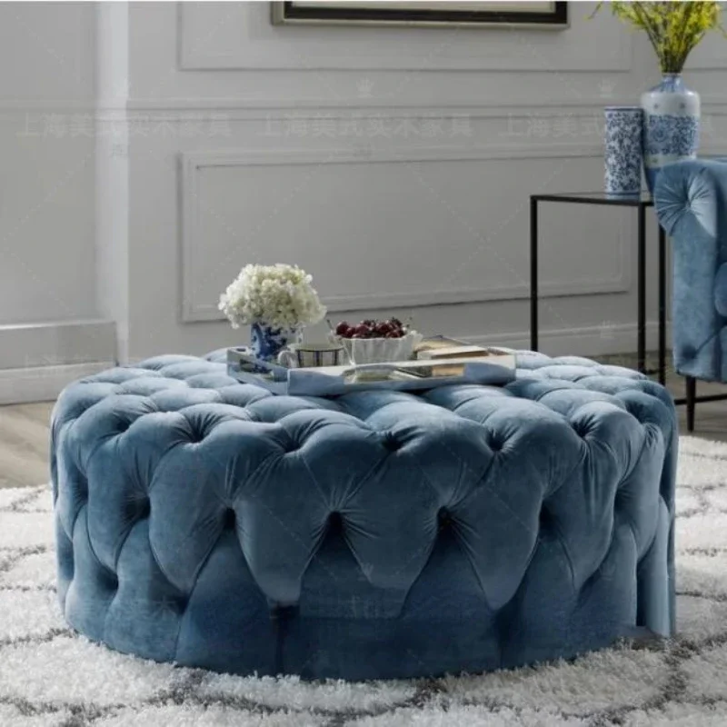 Nordic Clothing Store Sofa Slipcover Pier Vintage Cloakroom Stool Bedroom Bed End Stool Blue Living Room Coffee Table Stool
Nordic Clothing Store Sofa Slipcover Pier Vintage Cloakroom Stool Bedroom Bed End Stool Blue Living Room Coffee Table Stool