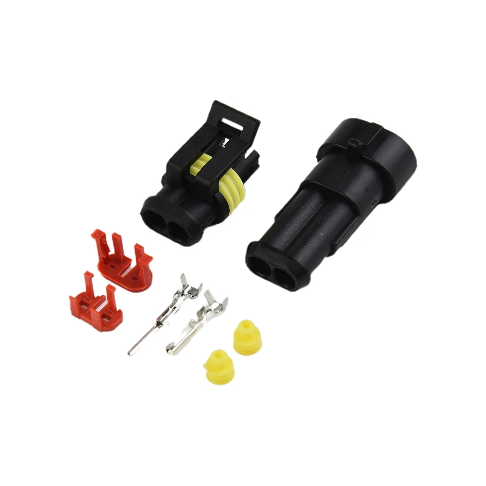 Male Female Terminals Set Connector 10pcs 2-Pin Way Car Auto Waterproof Electrical Plug Socket Accessories Durable Useful
Male Female Terminals Set Connector 10pcs 2-Pin Way Car Auto Waterproof Electrical Plug Socket Accessories Durable Useful