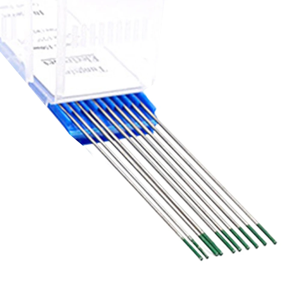 Easy to Operate Tungsten Electrodes 10pcs Thoriated Welding Rod 150*13 2mm Perfect for Copper Alloy Titanium
Easy to Operate Tungsten Electrodes 10pcs Thoriated Welding Rod 150*13 2mm Perfect for Copper Alloy Titanium